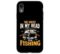 The Voices In My Head Are Telling Me To Go Fishing - Angler Case for iPhone XR