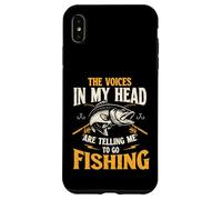 The Voices In My Head Are Telling Me To Go Fishing - Angler Case for iPhone XS Max