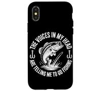 The Voices In My Head Go Fishing Case for iPhone X/XS