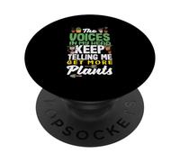 The Voices In My Head Keep Telling Me Get More Plants PopSockets Adhesive PopGrip