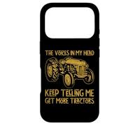 The Voices In My Head Keep Telling Me Get More Tractors Case for iPhone 17 Pro
