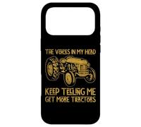 The Voices In My Head Keep Telling Me Get More Tractors Case for iPhone 17 Pro Max