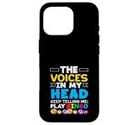 The Voices In My Head Keep Telling Me Play Bingo Case for iPhone 16 Pro