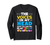 The Voices In My Head Keep Telling Me Play Bingo Long Sleeve T-Shirt
