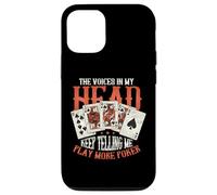 The Voices In My Head Keep Telling Me Play More Poker Case for iPhone 12/12 Pro
