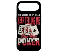 The Voices In My Head Keep Telling Me Play More Poker Case for iPhone Air