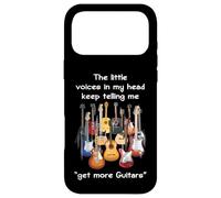 The Voices In My Head Keep Telling Me To Get More Guitars Case for iPhone 17 Pro Max