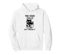The Void Calls But I Ignore It Dark Humor Pullover Hoodie