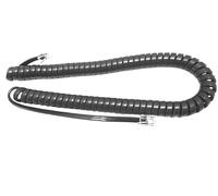 The VoIP Lounge 9 Foot Handset Receiver Curly Cord for Avaya IX J100 Series IP Phone J129 J139 J169 J179 Charcoal Black