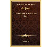 The Volume Of The Sacred Law