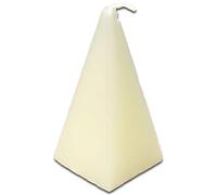 The Voodoo Shop Voodoo Pyramid Candle white Healing Ritual Ritual Candle with Instructions Hoodoo, Conjure Healing