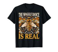 The Waggle Dance is Real Beekeeping Honeybees Value Graphic T-Shirt