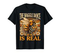 The Waggle Dance is Real Beekeeping Honeybees Value Graphic T-Shirt