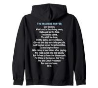 The Waiters Prayer Zip Hoodie