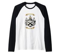 The Walker Family Coat of Arms Raglan Baseball Tee