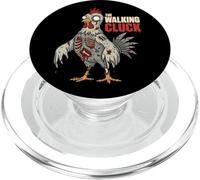 The Walking Cluck Zombie Chicken Funny Halloween PopSockets PopGrip for MagSafe