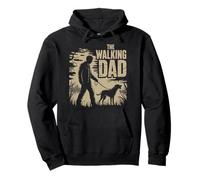 The Walking Dad for Father's Day Walking and Dogs Dad Pullover Hoodie