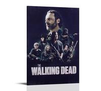 The Walking Dead Art Group Photo Poster Decorative Painting Canvas Wall Art Living Room Poster Bedroom Painting 08 x 12 Inch (20 x 30 cm)