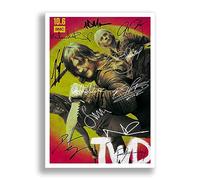 The Walking Dead Cast Signed Autograph A4 Poster Photo TV Show Series Season 10 TWD Framed Memorabilia Gift (A4 POSTER ONLY)