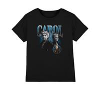 The Walking Dead Daryl Dixon Carol Homage Kids T Shirt, Black, 3-4