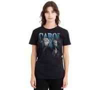 The Walking Dead Daryl Dixon Carol Homage Ladies T Shirt, Black, X-Large