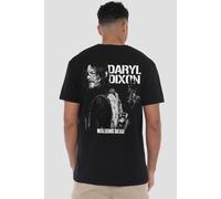 The Walking Dead Daryl Dixon Mono Back T-Shirt, Black | Size: Large The Walking Dead Black L