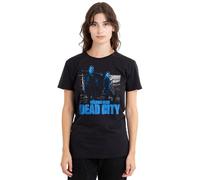 The Walking Dead Dead City Mono Pose Ladies T Shirt, Black, X-Large