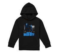 The Walking Dead Dead City Mono Pose Youth Kids Boy Girls Pull-Over Hoodie, Black, 7-8