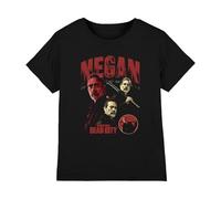 The Walking Dead Dead City Negan Homage Kids T Shirt, Black, 5-6