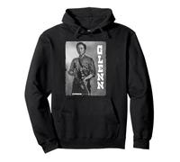 The Walking Dead Glenn Silver Portrait Pullover Hoodie