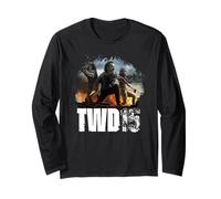 The Walking Dead Group Action Pose Long Sleeve T-Shirt
