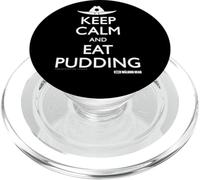 The Walking Dead Keep Calm Eat Pudding PopSockets PopGrip for MagSafe