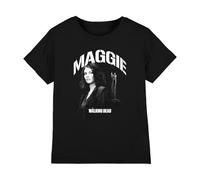 The Walking Dead Maggie Mono Kids T Shirt, Black, 7-8
