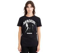 The Walking Dead Maggie Mono Ladies T Shirt, Black, XX-Large