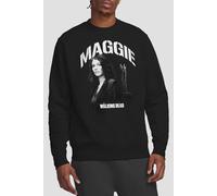 The Walking Dead Maggie Mono Sweatshirt, Black | Size: Small The Walking Dead Black S