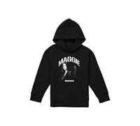 The Walking Dead Maggie Mono Youth Kids Pull-Over Hoodie, Black | Size: 12-13 Years The Walking Dead Black 12-13 Years