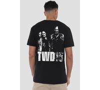 The Walking Dead Mono Zombie 15 Front Back T-Shirt, Black | Size: Medium The Walking Dead Black M