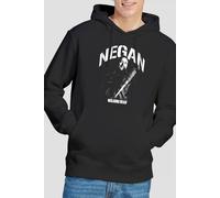 The Walking Dead Negan Mono Hoodie, Black | Size: XL The Walking Dead Black XL