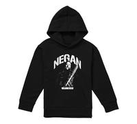 The Walking Dead Negan Mono Youth Kids Boy Girls Pull-Over Hoodie, Black, 12-13
