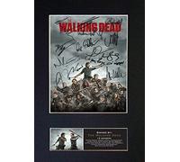 THE WALKING DEAD No2 Top Quality Signed Autograph Mounted Photo Reproduction PRINT A4 Rare Perfect Birthday Christmas Present (297 x 210mm) #724 (Not Framed)