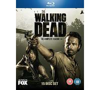 The Walking Dead - Season 1-4 [Blu-ray] [2014]