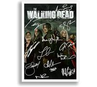 The Walking Dead Season 11 Cast Signed Autograph A4 Poster Photo Print TV Show Series Framed Memorabilia Gift (A3 Poster Only)