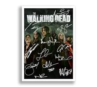 The Walking Dead Season 11 Cast Signed Autograph A4 Poster Photo Print TV Show Series Framed Memorabilia Gift (A4 POSTER ONLY)