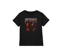 The Walking Dead The Ones Who Lived Michonne Homage Kids Tee, Black | Size: 7-8 Years The Walking Dead Black 7-8 Years