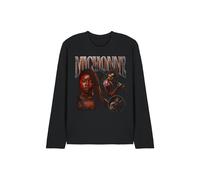 The Walking Dead The Ones Who Lived Michonne Homage Long Tee, Black | Size: Small The Walking Dead Black S