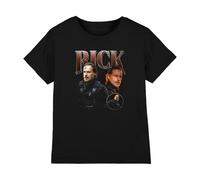 The Walking Dead The Ones Who Lived Rick Homage Kids T Shirt, Black, 9-11