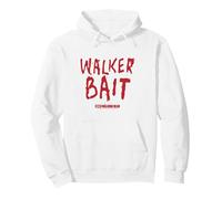 The Walking Dead Walker Bait Pullover Hoodie, Adult Unisex, White, X-Large