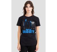 The Walking Dead Women's Dead City Mono Pose T-Shirt, Black | Size: Small The Walking Dead Black S