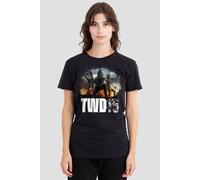 The Walking Dead Women's Group Action Pose T-Shirt, Black | Size: Medium The Walking Dead Black M