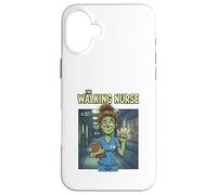 The Walking Nurse Zombie Night Shift Medical ASL Funny Gift Case for iPhone 16 Plus